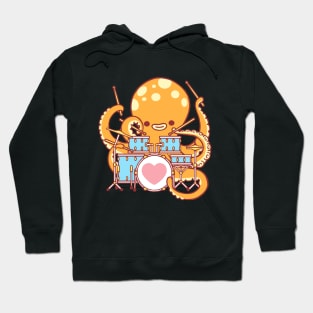 Octopus Drummer Hoodie